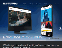 Tablet Screenshot of filippovezzali.com